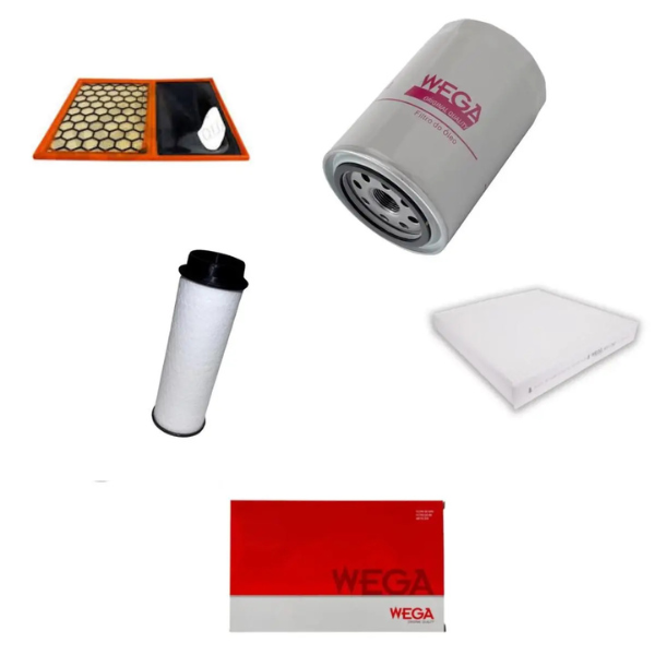 Kit de Filtros WKU460 Completo Iveco Daily – Combustível, Ar, Cabine e Lubrificante